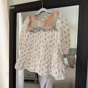 Floral Tiered Girl Dress